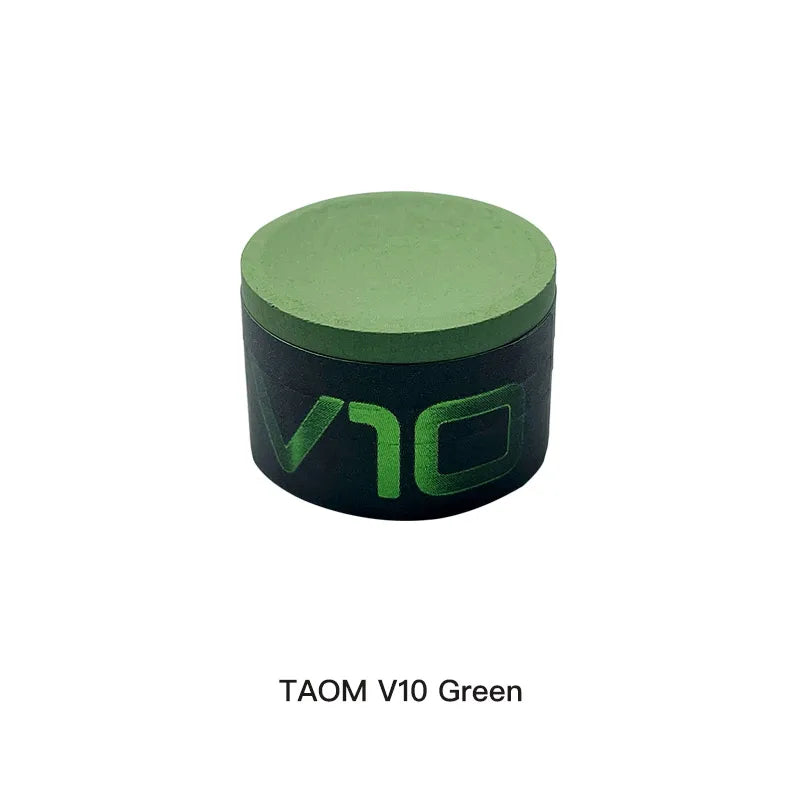 Taom Chalk Orginal Pyro Chalk with V10 Soft Blue 2.0 Pyramid Pink Green Snooker for Professional Round Billiards Chalk