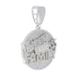 Iced Out Money & Family Pendant Necklace – Hip Hop CZ