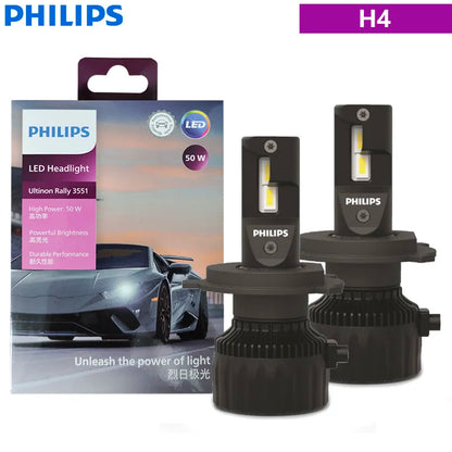 Philips Ultinon Rally 3551 LED H4 H7 100W 9000LM