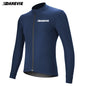 DAREVIE Radtrikot Winter Thermofleece Radtrikot Herren Langarm Warm Weich angeraut Atmungsaktive Fahrradbekleidung