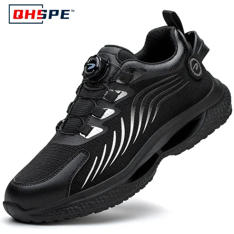 Men's Rotating Safety Work Shoes Anti-Smash Sport