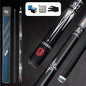 2 in 1 Langyan 58 inch billiard cue carbon fiber 11.2 mm billiard cue large head, multiple styles to choose from