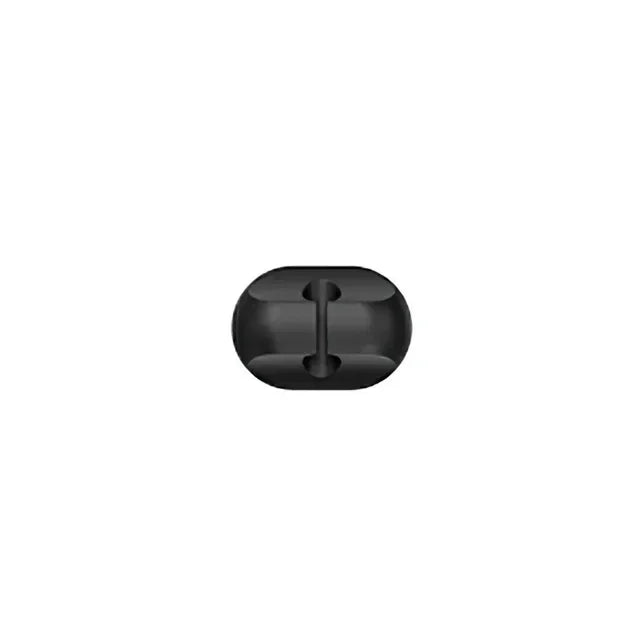 VIKEFON Silicone USB Cable Winder & Adhesive Clips