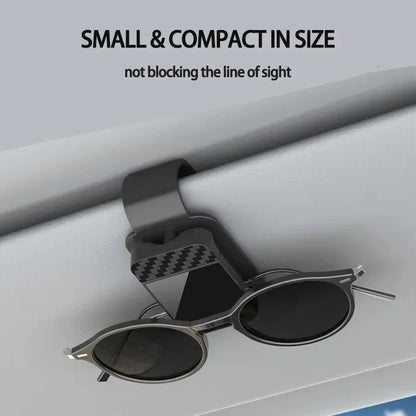 Car Sun Visor Sunglasses Clip & Eyeglasses Hanger