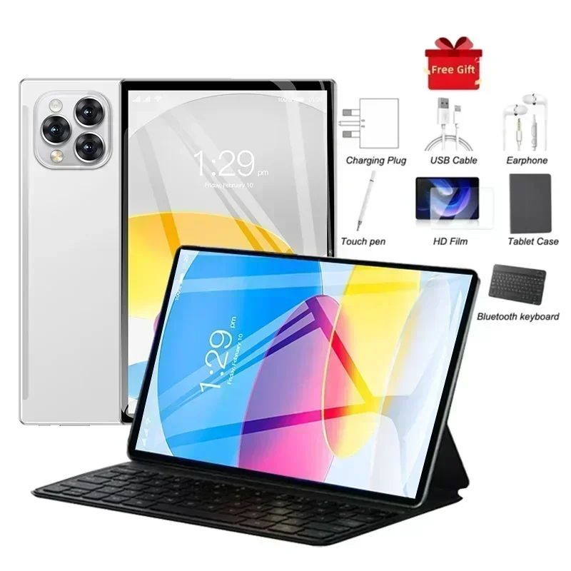 2025 5G Tablet Pad 15 Pro Android 14.0 Brand New 11 inch 22GB RAM 2TB ROM Tablet 24MP 48MP 20000mAh 10Core WIFI Network Tablet