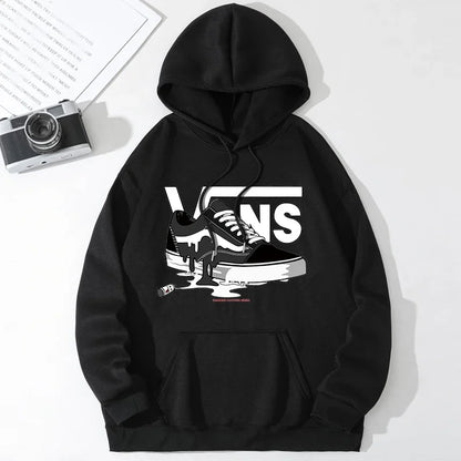 Exclusive Collab Fleece Hoodie Unisex Casual Pullover