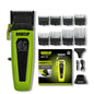 Professioneller elektrischer Haarschneider BRD 106 mit Ladestation 7500 U/min Haartrimmer für Herren DK-078 DLC Klinge 7200 U/min Friseurset 2-teilig