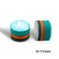 KONLLEN Cue Tips Rainbow Tips 11/14mm Multilayer Cuetips Snooker Hardness S/SS/SX/M/MH/H Pig Skin CRICAL Cue Tip Accessories