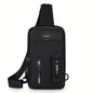 New Men Shoulder Bags Chest Bag Multifuncional Crossbody Bags Travel Sling Bag