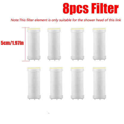 4 Modes Self-cleaning Shower Head with Silicone Brush One-Key Stop Water Massage High Pressure ABS Showerhead with Filter
