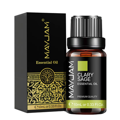 MAYJAM 10ML Essential Oil Lavender Jasmine Eucalyptus Vanilla Sandalwood Bergamot Rosemary Citronella Cinnamon Fragrance Oil