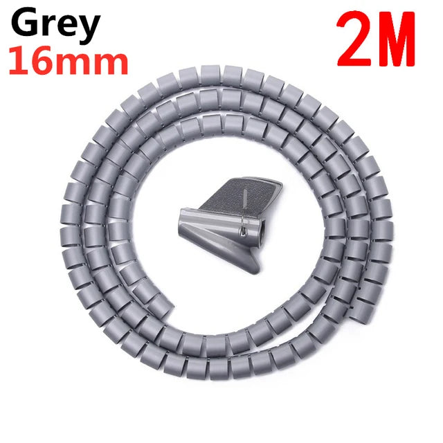 Flexible Spiral Cable Wire Protector 1M/2M - 10/16mm
