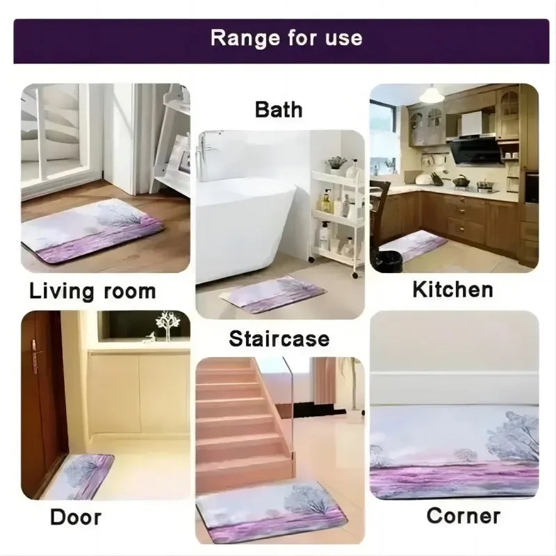 VIKAMA Tie-Dye Plush Carpet Living Room Decoration Soft Fluffy Home Mat Children's Room Baby Crawling Non-Slip Blanket