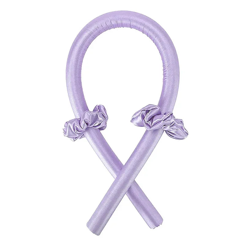 Hitzefreies Lockenstab-Stirnband Ohne Hitze Seidenlockenband Haarwickler Schlafendes Weiches Stirnband Faule Lockenwickler Haarstyling-Tools