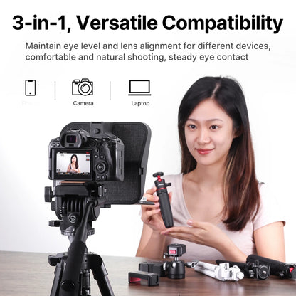 Ulanzi RT02 Universal Teleprompter for Camera & Phone