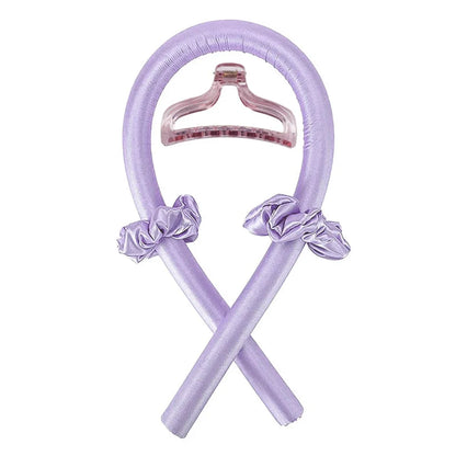 Hitzefreies Lockenstab-Stirnband Ohne Hitze Seidenlockenband Haarwickler Schlafendes Weiches Stirnband Faule Lockenwickler Haarstyling-Tools