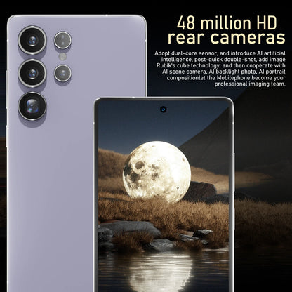 S25 Ultra, Android Smartphone, 6,8 Zoll, 12+512 GB ROM, 4G-Netzwerk, Mobiltelefone, Dual-SIM, 24+48MP Kamera, Handys