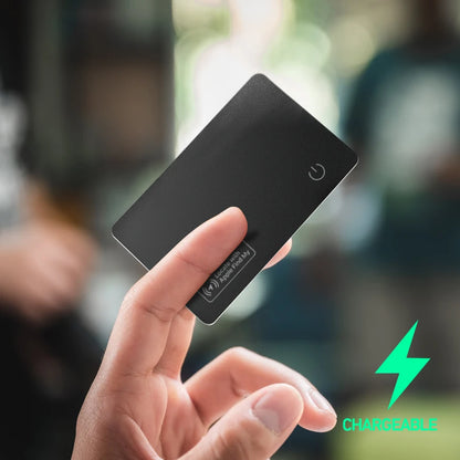 Wireless Charging Wallet Tracker Tag for Find My iPhone