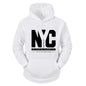 New Autumn And Winter Men's Casual Fashionable Comfortable Letter Printed Long Sleeved Hooded Versatile Sportswear Pullover
