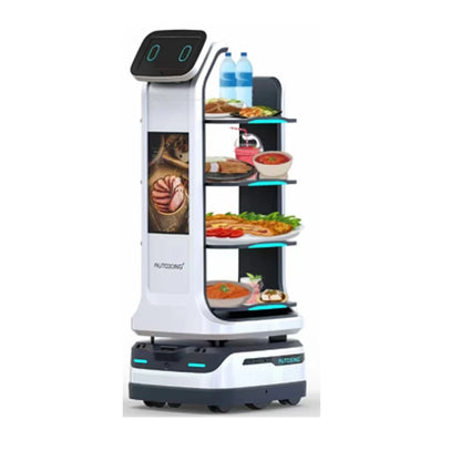 Food Delivery Robot Smart Service Robot Automatic Navigation Restaurant Food Delivery Robots Intelligent Waiter Robot