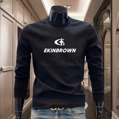 Men's Cotton Long Sleeve Heavy Tshirt Sweater
