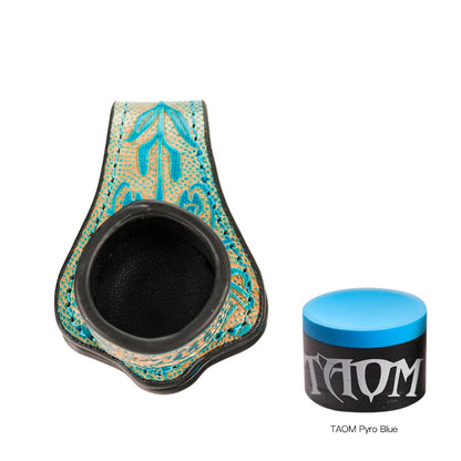 Original TAOM Chalk Round Blue Green Pink Colors Billiard Chalk Pool Chalk Snooker Chalk  Billiard Accessories