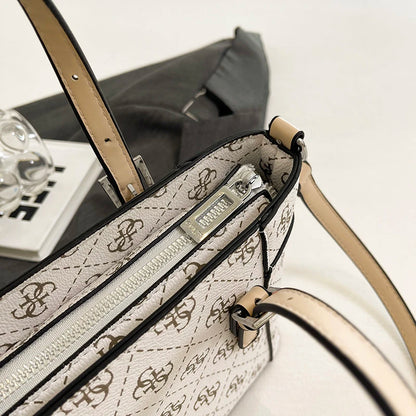 Umhängetasche Damen, Echtleder Crossbody Messenger Bag Elegante Tragetasche Handtasche Frauen