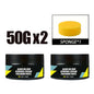 Car Glass Polishing Paste Windshield Oil Film & Oxidation Removal Long-Lasting Hydrophobic Water Repellent Anti Rain Polish Kit