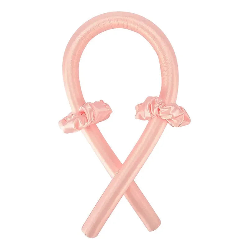 Hitzefreies Lockenstab-Stirnband Ohne Hitze Seidenlockenband Haarwickler Schlafendes Weiches Stirnband Faule Lockenwickler Haarstyling-Tools