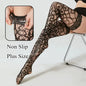 Lace Floral Fishnet Over Knee Non-Slip Socks