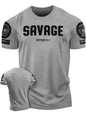 Summer new Adrenaline Power Workoout gym men's breathable round neck T-shirt high-quality letter printed casual top