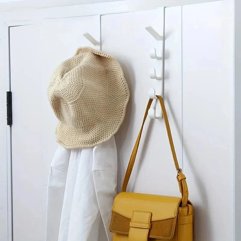 Over Door Clothes Hanger Rack - Purse & Bag Hooks