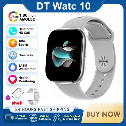 DT Watch 10 Smart Watch AMOLED 4GB Music BT Call