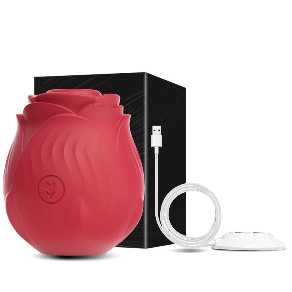 Rose Suction Vibrator for Women – 10 Modes
