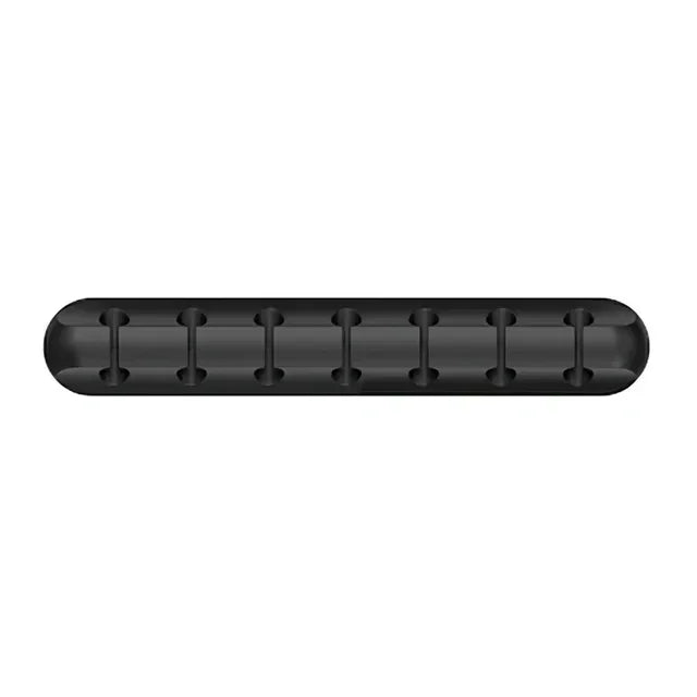 VIKEFON Silicone USB Cable Winder & Adhesive Clips