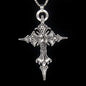 European And American Fashion Personality Retro Gothic Cross Necklace For Men And Women Street Hip-Hop Trendsetters Versatile Pe