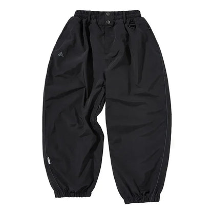 Fashion Single-Board-Skihose Lässige Track-Hochbund-Hose Weite Hose Wasserdicht Verschleißfest Professionelle Doppel-Board-Skihose