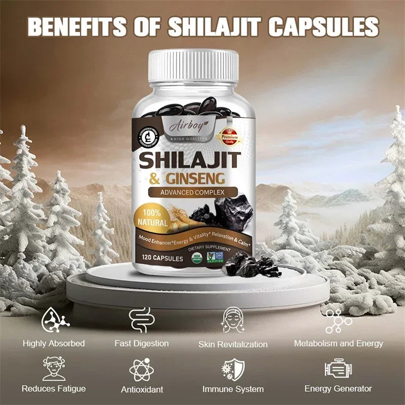 Shilajit - Energy Boost & Heart Circulation Support