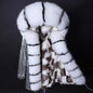 Maomaokong 2022 Winter Long Jacket Real Fur Coat Women Clothes Large Fur Collar Detachable Natural Fox Lining Parkas Leather Fur