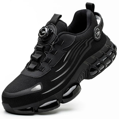 Work Boots Indestructible Safety Shoes Men Steel Toe Shoes Puncture-Proof Sneakers Women Non Slip Work Shoes Male Tactical Boots