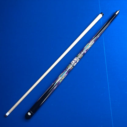 13mm Canadian Maple Pool Cue joint Quickly connect teeth for Beginners/Intermediate Players High Quality Elegant Pattern Shaft