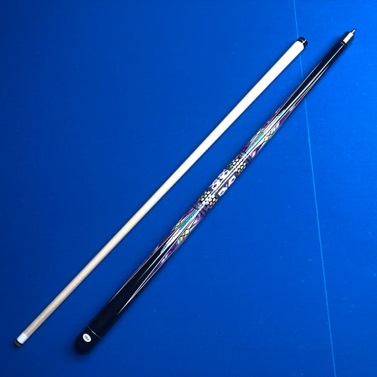 13mm Canadian Maple Pool Cue joint Quickly connect teeth for Beginners/Intermediate Players High Quality Elegant Pattern Shaft
