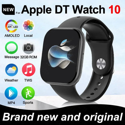 DT Watch 10 Smart Watch AMOLED 4GB Music BT Call