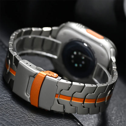 Ultra 3 2 Titanium Color Strap For Apple Watch 49mm 46mm 45mm 44mm 42mm Metal Band iWatch 11 10 9 SE 3 Stainless Steel Bracelet