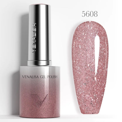 Venalisa TPO Free Hema Free 10ml Winter Nails Warm Coffee Cat Eye Nail Gel Polish Magnet Soak Off UV LED Semi Permanent Nail Gel