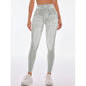 Teglex Faux Jeans Yoga Leggings | Seamless Skinny