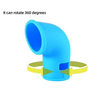 1pc Pressure Cooker Silicone Exhaust Pipe Pressure Cooker Silicone Steam Release Valve Pressure Cooker Exhaust Valve Diverte