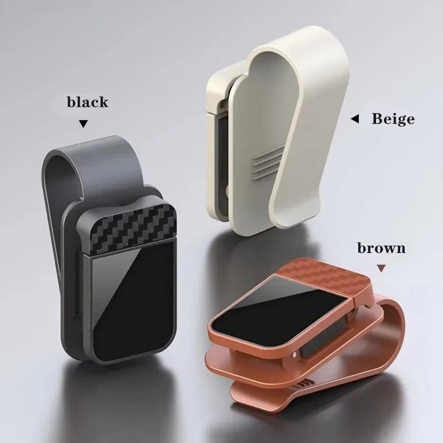 Car Sun Visor Sunglasses Clip & Eyeglasses Hanger