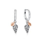 Original 925 Sterling Silber Ohrringe 2025 Stecker Creolen Kristall Ohrringe für Damen Roségold Krone Herz Unendlichkeit Biene Ohrring Schmuck