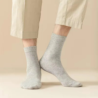 Autumn and Winter Fleece Men's Denim Pants European Style Straight-leg Stretch Loose and Versatile Korean Style Trendy Pants